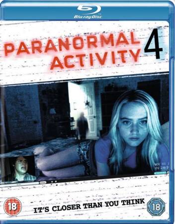 Paranormal Activity 4 Blu-ray