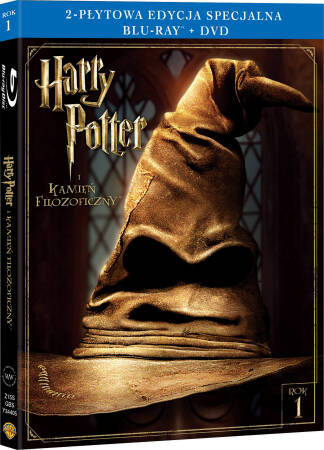 Harry Potter i Kamień Filozoficzny (Blu-ray + DVD)