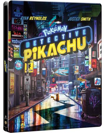Pokémon: Detektyw Pikachu Steelbook [Blu-ray 3D +Blu-ray]