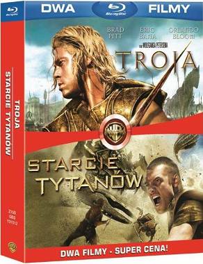 Troja / Starcie Tytanów pakiet (2 Blu-ray)