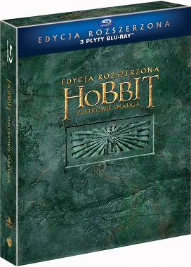 Hobbit Pustkowie Smauga: Wydanie Rozszerzone [3 Blu-ray]