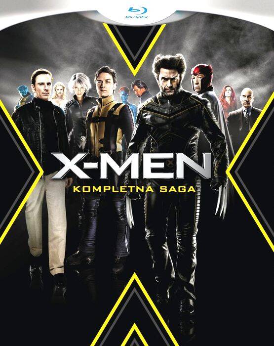 X-Men Complete Collection [5 Blu-ray] - Blu-ray Movies - Bluedvd.pl