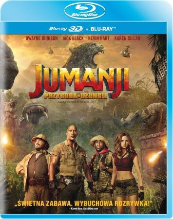 Jumanji: Przygoda w Dżungli [Blu-ray 3D + Blu-ray]