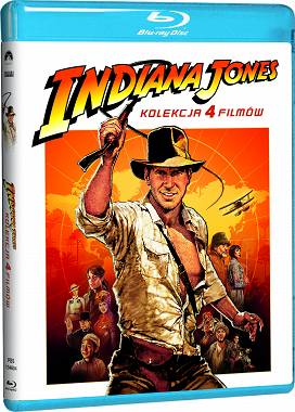 Indiana Jones Kompletne Przygody (4 Blu-ray)