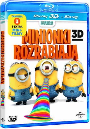 Minionki rozrabiają 3D [Blu-ray 3D/2D]