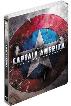 Kapitan Ameryka Pierwsze Starcie SteelBook - Blu-ray 3D + Blu-ray