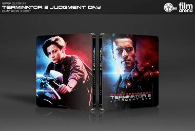 TERMINATOR 2: Judgment Day J-CARD EDITION #5 3D + 2D Steelbook™ Extended cut Digitally restored version Limited Collector's Edition - numbered [Blu-ray 3D + 2 Blu-ray]