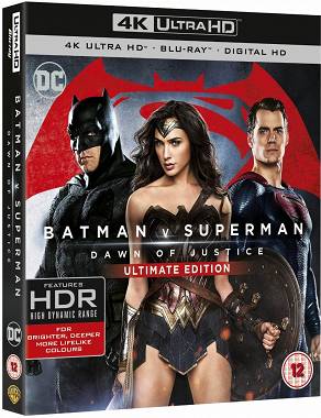 Batman v Superman: Świt sprawiedliwości [4K UHD + Blu-ray]