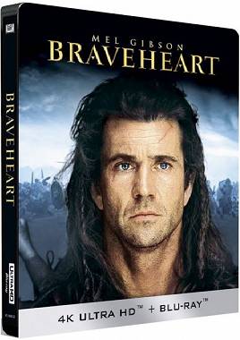 Braveheart Steelbook [4K UHD + Blu-Ray]