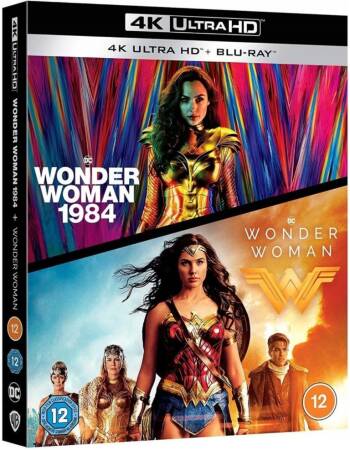 Wonder Woman Kolekcja 2 filmów (2 UHD 4K +2 Blu-ray)