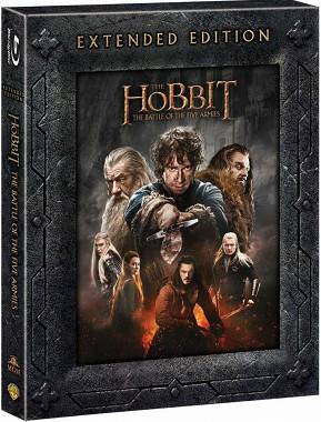 Hobbit: Bitwa Pięciu Armii Wydanie rozszerzone (3 Blu-ray)