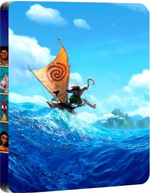 Vaiana: Skarb Oceanu - Steelbook [Blu-ray 3D + Blu-ray]