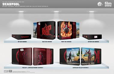 DEADPOOL HARDBOX FullSlip (Double Pack E1 + E2) EDITION 3 Steelbook Limited Collector's Edition numbered (2 Blu-ray)