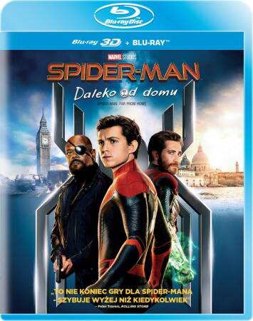 Spider-Man: Far From Home [Blu-ray 3D + Blu-Ray] 