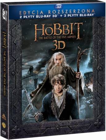 Hobbit: Bitwa Pięciu Armii 3D - Wydanie rozszerzone [2 Blu-ray 3D + 3 Blu-ray]