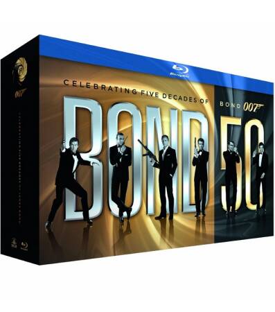 James Bond - kolekcja 22 filmów [Blu-ray]