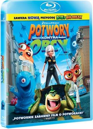 Potwory kontra Obcy - Blu-ray