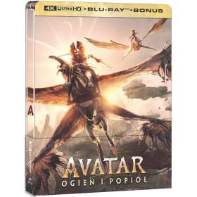 Avatar: Ogień i popiół - Steelbook UHD 4K + 2 Blu-ray