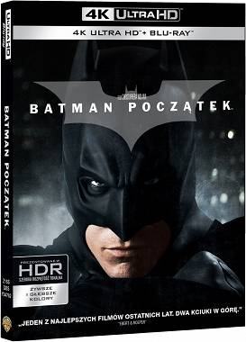 Batman Początek [4K UHD + 2 Blu-ray]