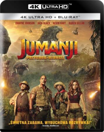 Jumanji: Przygoda w Dżungli [4K UHD + Blu-ray]
