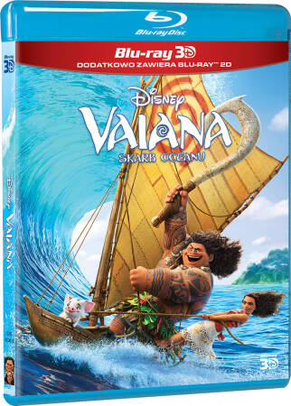 Vaiana: Skarb Oceanu [Blu-ray 3D + Blu-ray]