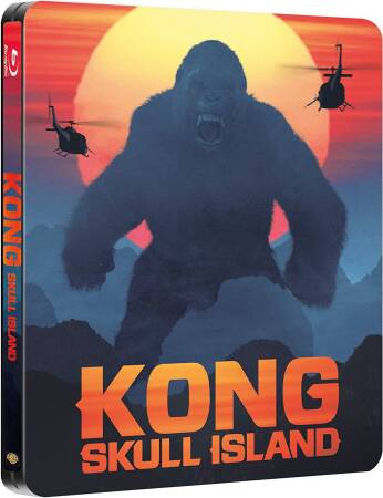 Kong Wyspa Czaszki Steelbook - Blu-ray 3D + Blu-ray