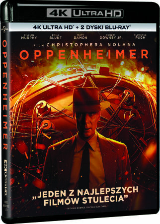 OPPENHEIMER - UHD 4K + 2 Blu-ray