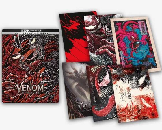 Venom: Let There Be Carnage Steelbook (UHD 4K + Blu-ray)