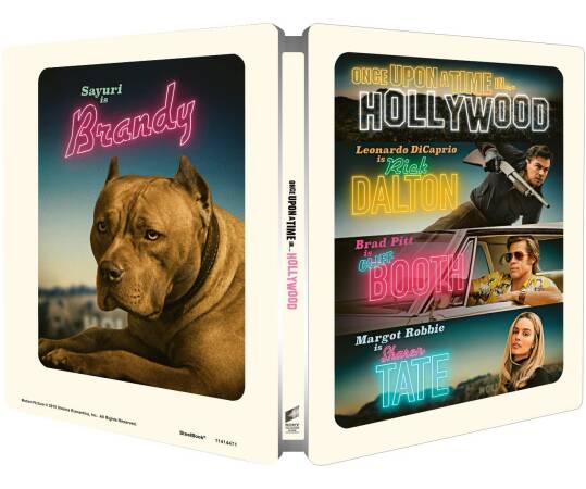 Pewnego razu w Hollywood Steelbook + karty - Blu-ray