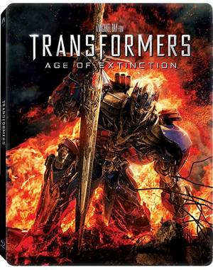 Transformers 4: Wiek Zagłady - Steelbook [Blu-ray 3D + 2 Blu-ray]