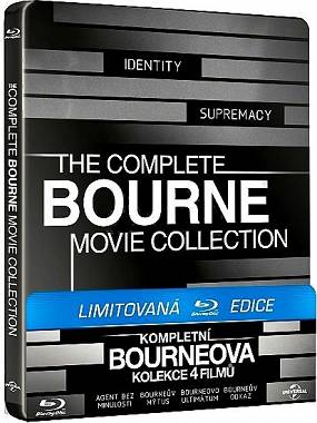 Bourne Kolekcja SteelBook (4 Blu-ray)