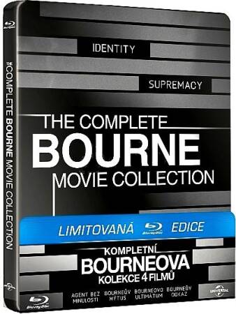 Bourne Kolekcja SteelBook - 4 Blu-ray