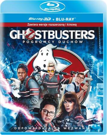 Ghostbusters. Pogromcy Duchów 3D [Blu-ray 3D + Blu-ray]