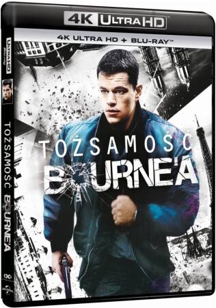 Tożsamość Bourne'a [4K UHD + Blu-ray]