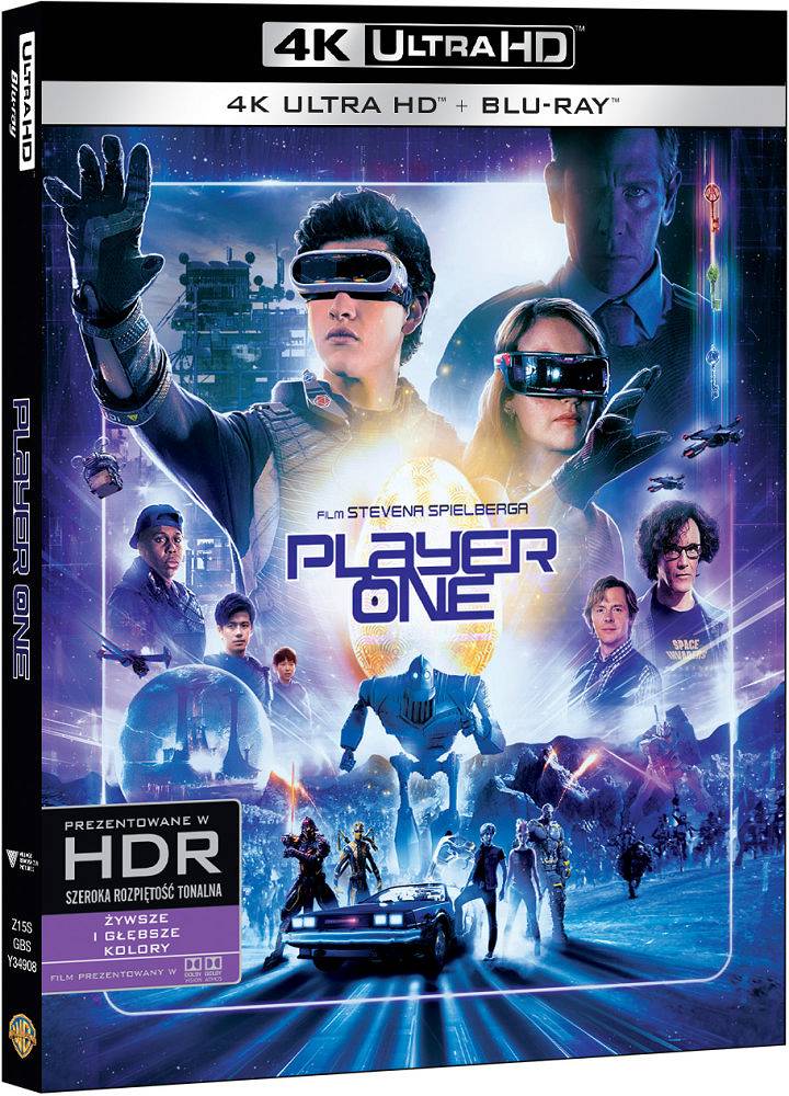 Ready Player One (UHD 4K + Blu-ray) - Sklep BlueDvd.pl