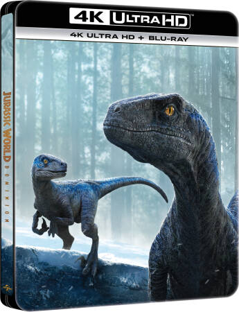 Jurassic World Dominion Steelbook (UHD 4K + Blu-ray)