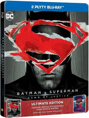 Batman v Superman: Świt Sprawiedliwości ULTIMATE EDITION - Steelbook [2 Blu-ray]