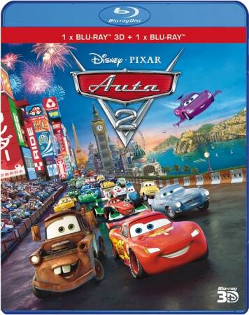 Auta 2 - Blu-ray 3D + Blu-ray