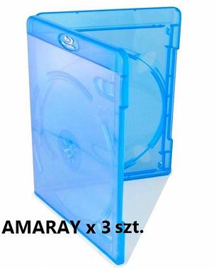 Pudełko Blu-Ray 11mm Amaray (2 Disc) - Zestaw 3 sztuki