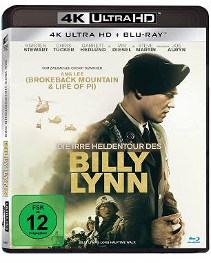 Billy Lynn's Long Halftime Walk [4K UHD + Blu-ray]