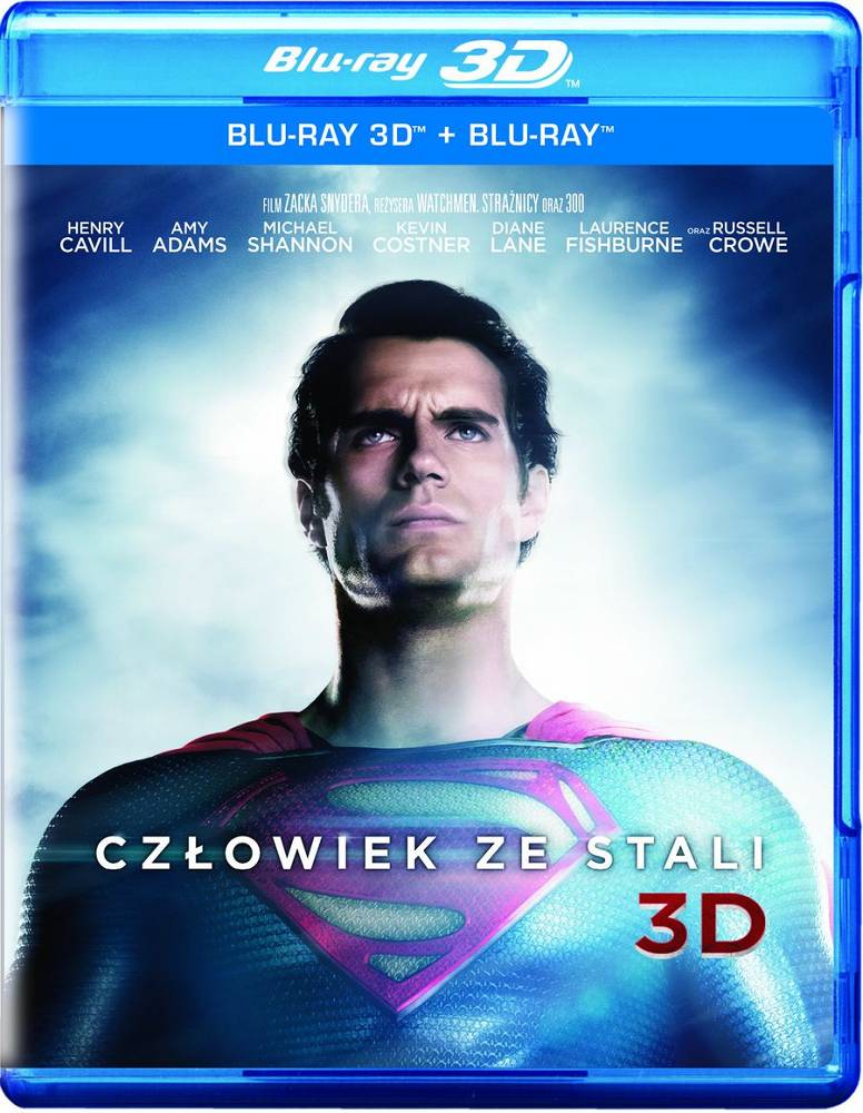man of steel blu ray 3d review