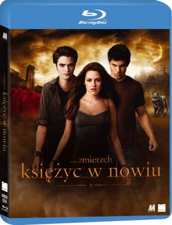 Saga Zmierzch Księżyc w nowiu - 2 Blu-ray
