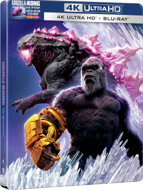 Godzilla i Kong Nowe imperium Steelbook (UHD 4K + Blu-ray)