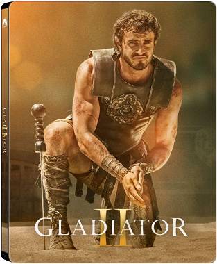 GLADIATOR II  STEELBOOK (UHD 4K + Blu-ray)