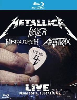 Metallica, Slayer, Megadeth, Anthrax The Big 4 Live From Sofia, Bulgaria (2 Blu-ray)