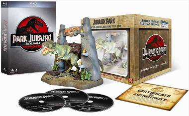 Jurassic Park Ultimate Trilogy - Limited Ultimate Collector's Edition - Trex [3 Blu-ray]