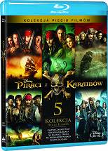 Piraci z Karaibów Kompletna Kolekcja (5 Blu-ray)