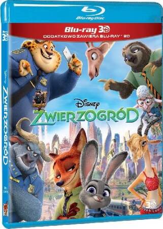 Zwierzogród [Blu-ray 3D + Blu-ray]