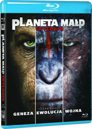 PLANETA MAŁP TRYLOGIA (3 Blu-ray)