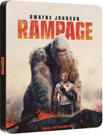 Rampage: Dzika Furia Steelbook - Blu-ray 3D + Blu-ray